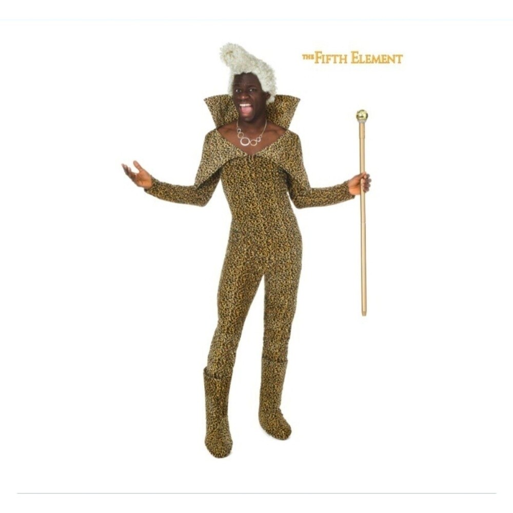 Fun Costumes Men's Fifth Element Ruby Rhod Costume NWT